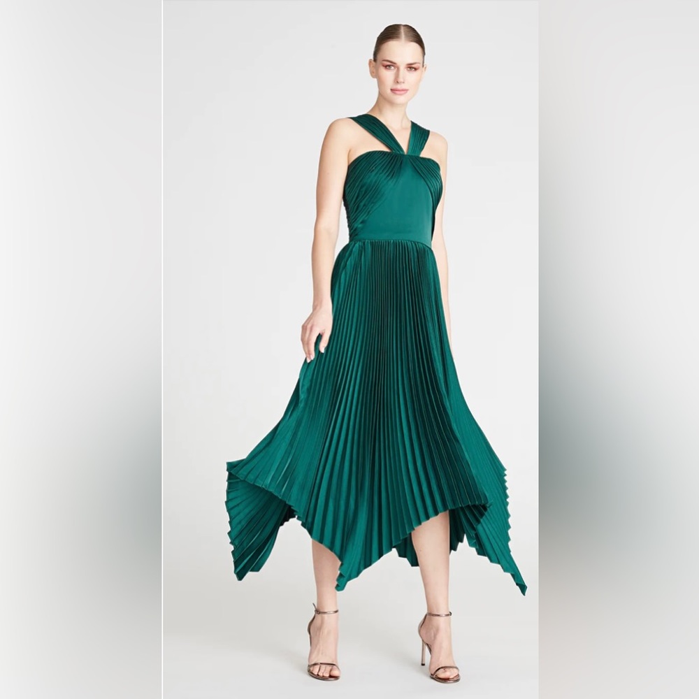 Theia Eleanora Handkerchief Gown
